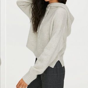 Aritzia Cashmere Sweater with Hood